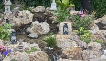 Southern California water feature