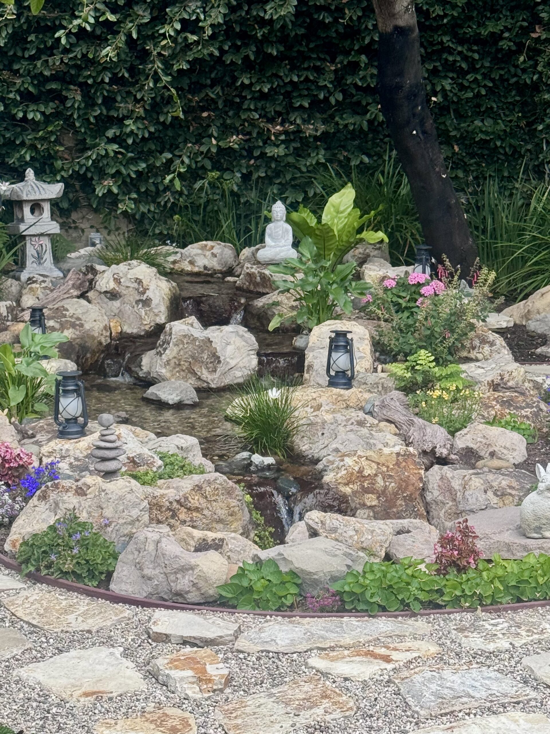 Southern California water feature